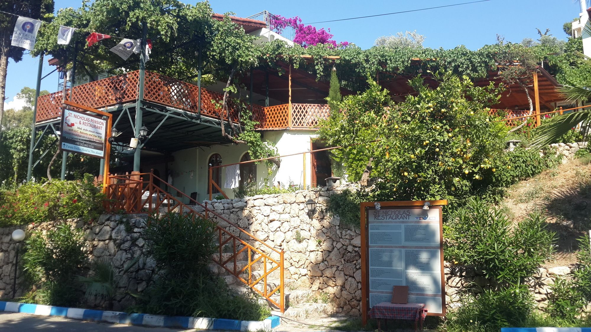 St. Nicholas Pension Патара Екстериор снимка